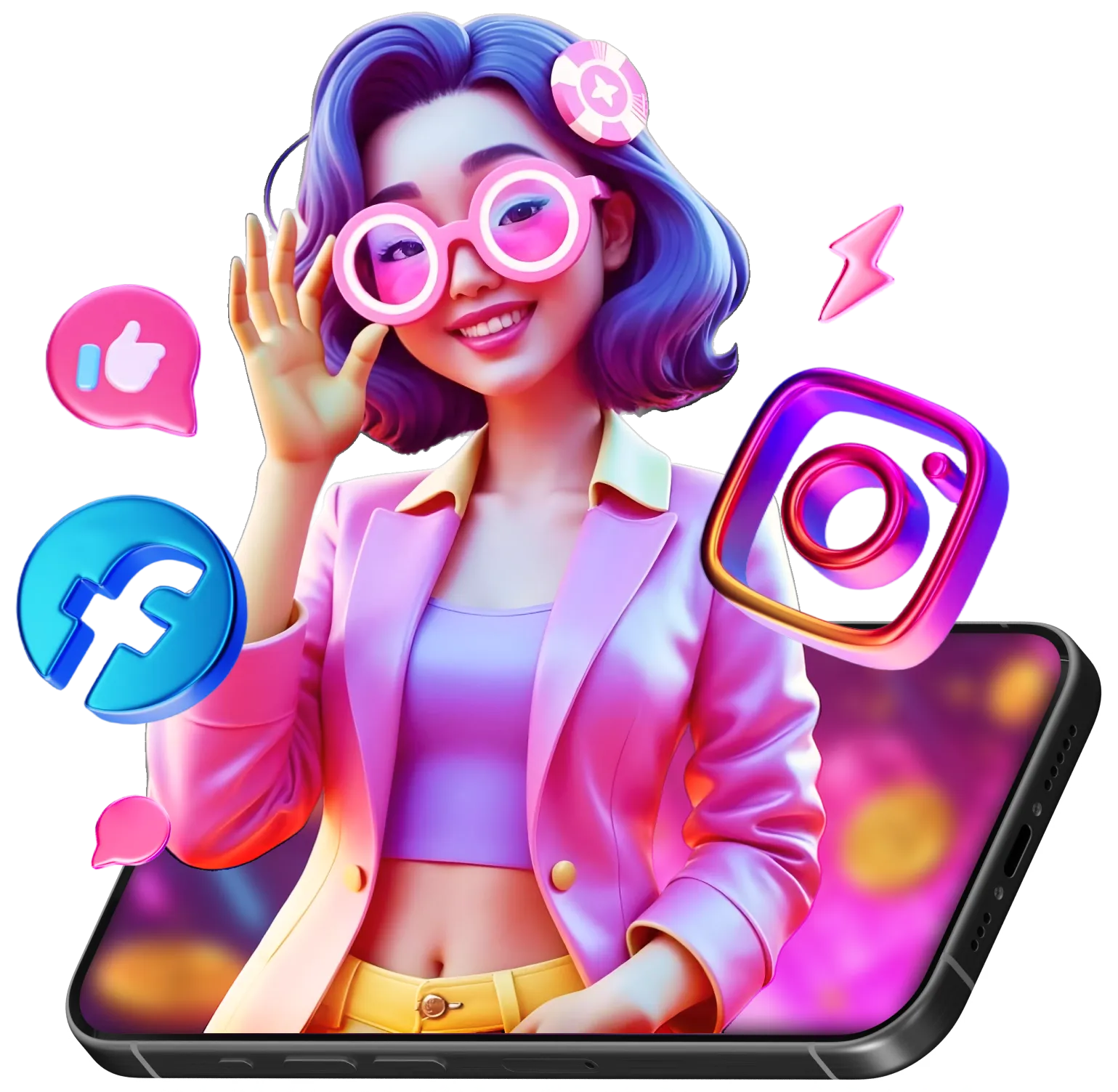 Social Media Character